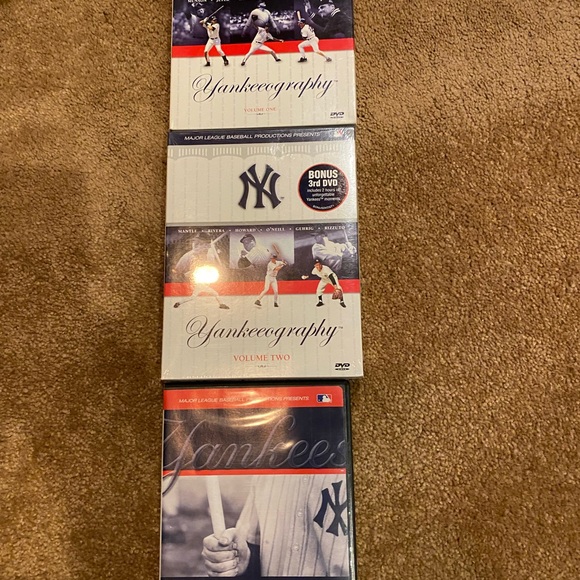 N.Y. Yankees DVD’s collection, 100 years of Yankees, yankeeography volume 1 & 2. - Picture 1 of 12